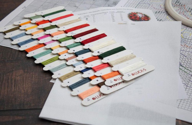 Набор для вышивания «Композиция с маками» — картинка 8