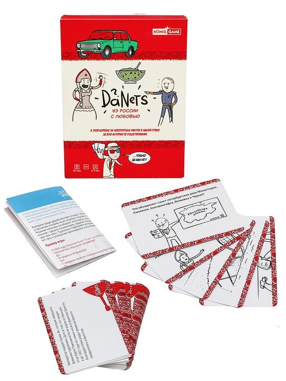 Настольная игра «DaNetS. Из России с любовью» — картинка 2