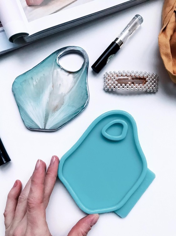 Модель №104 Силиконовый молд Палитра визажиста,13x9 см, Craftsmen.store — картинка 2