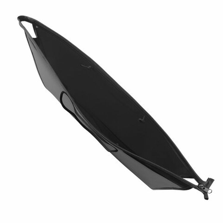 Папка для рисунков и чертежей А3, ручки-шнурок, пластик, молния сверху, ПИФАГОР, черная — картинка 5