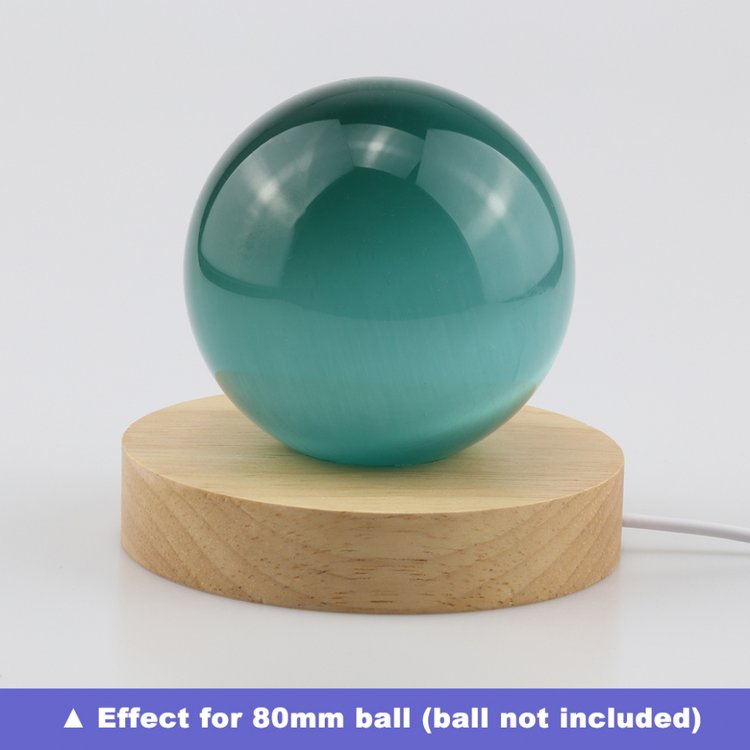 Деревянная основа для лампы - круглая 1 шт. — картинка 4