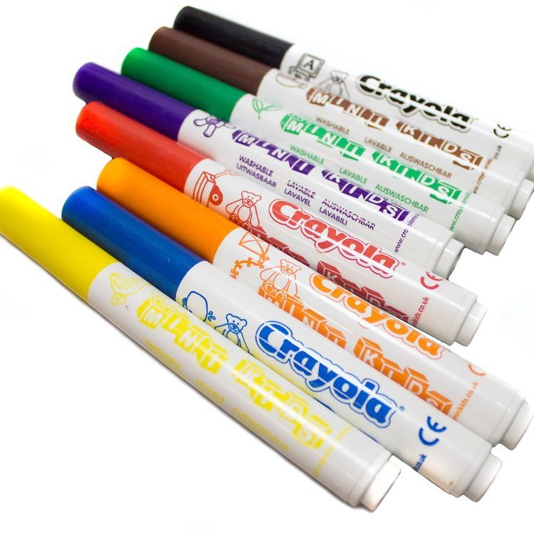 Смываемые фломастеры 8 шт., Crayola — картинка 3