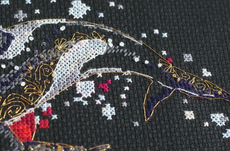 Набор для вышивания «Касатки» — картинка 4