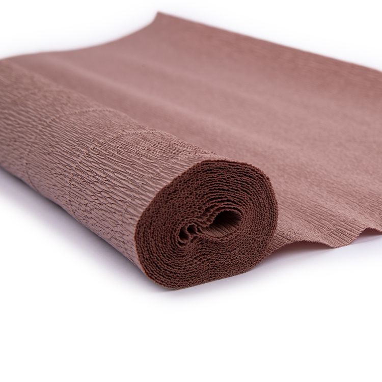 Гофрированная бумага 50х250 cм, 180 г/м2, цвет: 613 какао, Blumentag — картинка 2