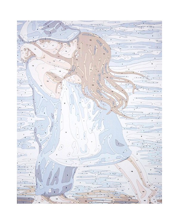 Картина по номерам «Поцелуй» — картинка 2