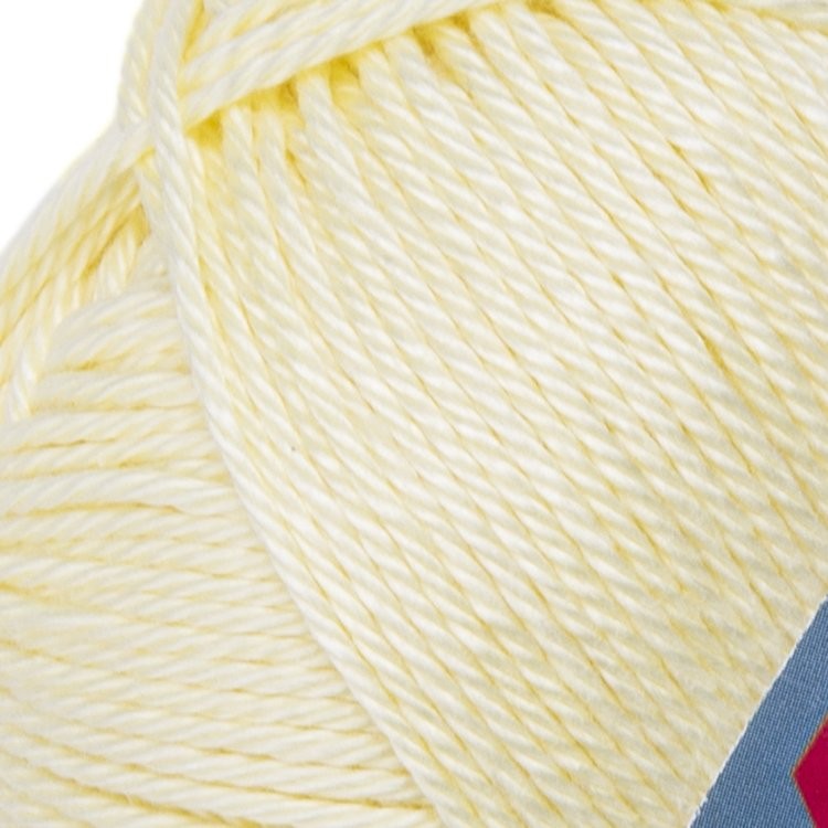 Пряжа YarnArt Luxor (Луксор гиза коттон) (1203), бледный лимонный, 5 шт. по 50 г — картинка 2
