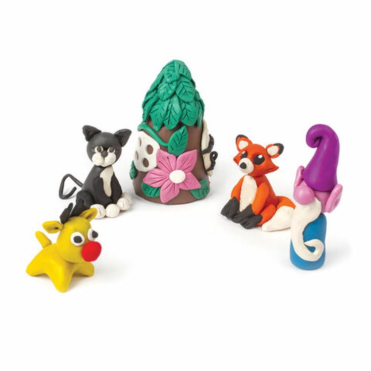 Пластилин восковой Юнландия «Веселый шмель», 8 цветов, 120 г, со стеком — картинка 4