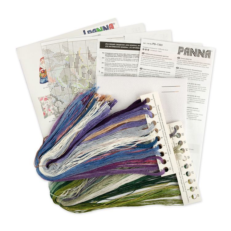 Набор для вышивания «Подушка. Гортензия» — картинка 2