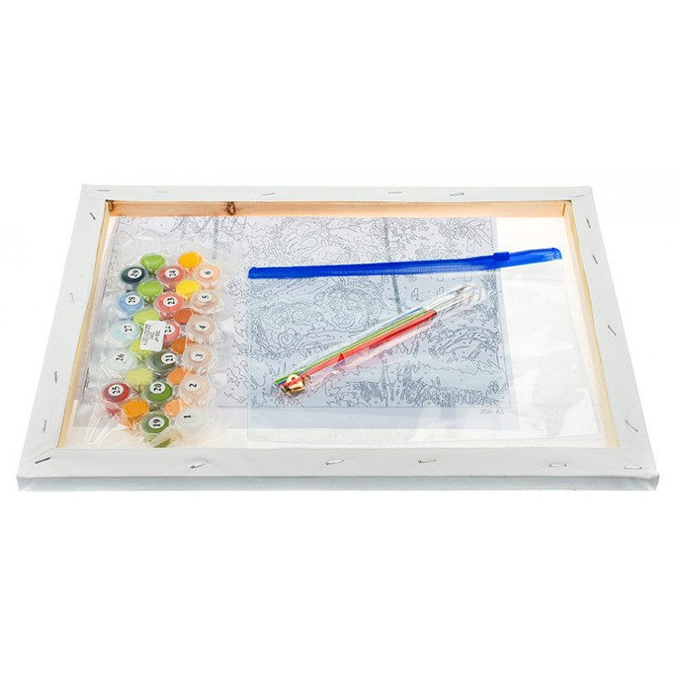 Картина по номерам «Божья коровка» — картинка 3