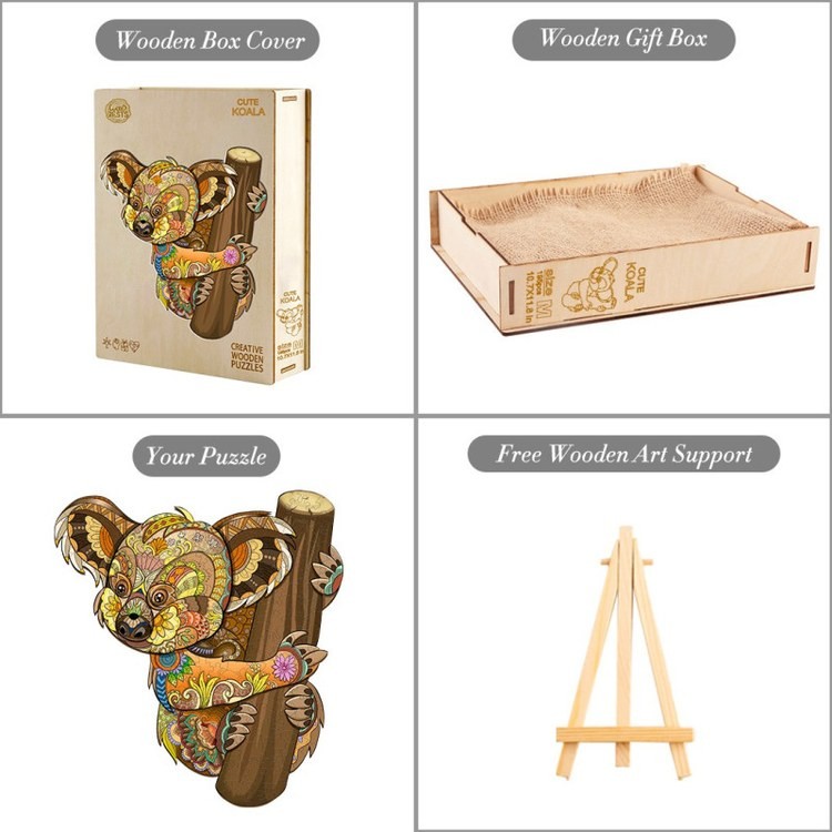 Деревянные пазлы «Милая Коала S», Woodbests — картинка 5