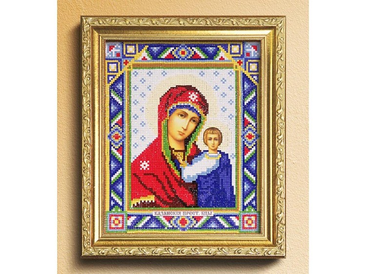 Алмазная вышивка «Казанская Богородица» — картинка 2