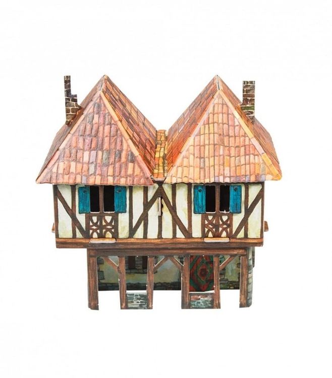 Сборная модель из картона «Дом Бюргера» — картинка 2