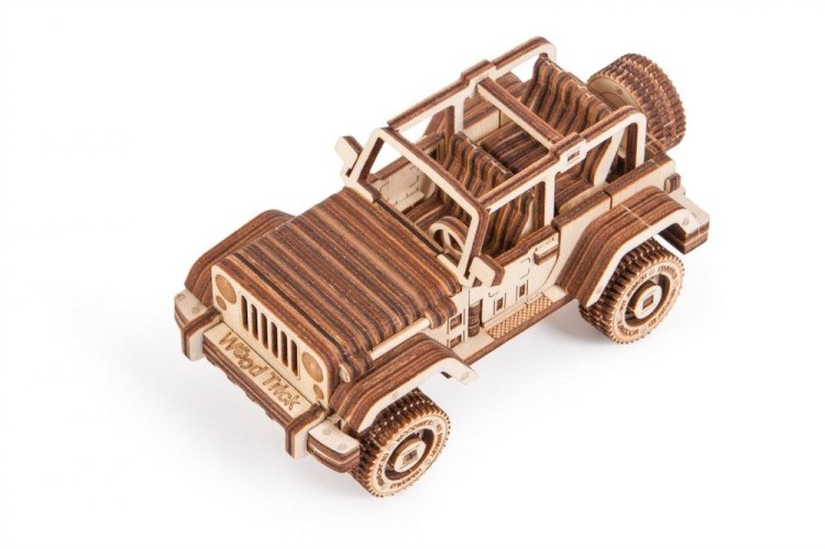 Конструктор из дерева «Сафари Джип», Wood Trick — картинка 2