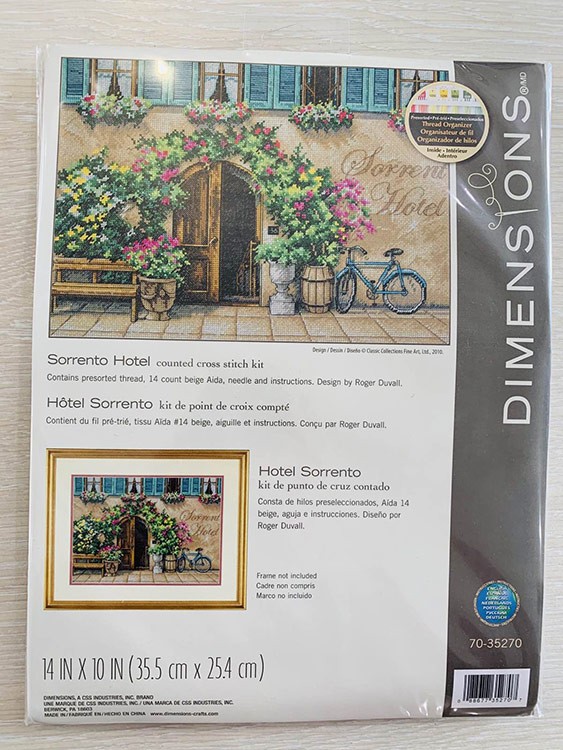 Набор для вышивания «Отель Сорренто» — картинка 4