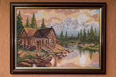 Набор для вышивания «Вечер в горах»