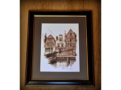 Набор для вышивания «Набережная Амстердама»