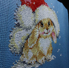 Набор для вышивания «Зимний зайчишка»