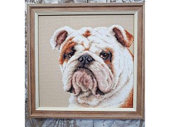 Набор для вышивания «Английский бульдог»