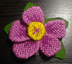 Набор для вышивания «Магнит. Цветок»