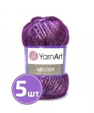 Пряжа YarnArt Melody (883), ангора-темная орхидея, 5 шт. по 100 г Пряжа YarnArt Melody (883), ангора-темная орхидея, 5 шт. по 100 г