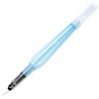 Кисть с резервуаром Aquash Brush 4 мм, круглая, короткая ручка, Pentel Кисть с резервуаром Aquash Brush 4 мм, круглая, короткая ручка, Pentel