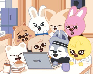 Картина по номерам «Stray Kids Стрей Кидс KPOP кпоп: Аниме» Картина по номерам «Stray Kids Стрей Кидс KPOP кпоп: Аниме»