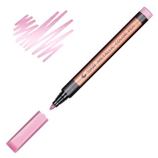 Металлизированный маркер для создания эффектов, 1 шт., цвет: розовый (Pink) Металлизированный маркер для создания эффектов, 1 шт., цвет: розовый (Pink)