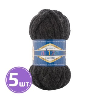 Пряжа ALIZE Country new (151), темный маренго, 5 шт. по 100 г Пряжа ALIZE Country new (151), темный маренго, 5 шт. по 100 г