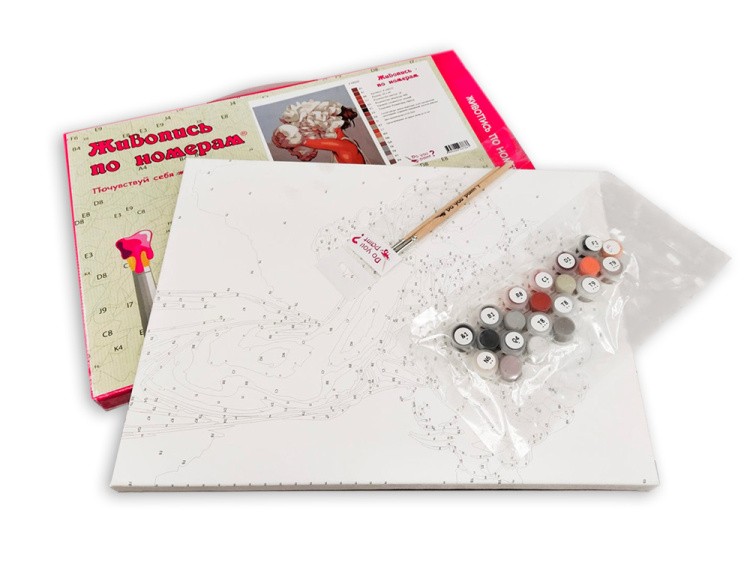 Картина по номерам «Лис - кофеман» — картинка 3